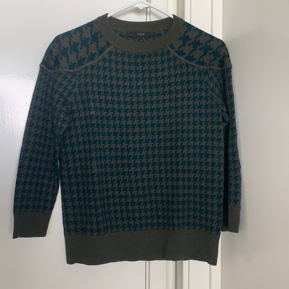 J.Crew Houndstooth Sweater